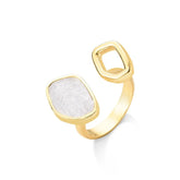 ANEL REGULAVEL LÚMEN COM DETALHE DOURADO